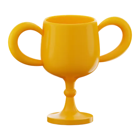 Trofeo de campeón  3D Icon