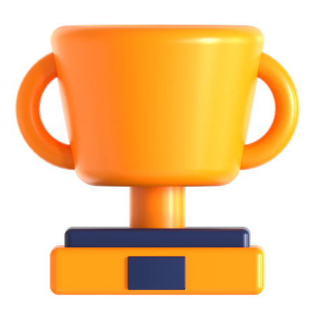 Copa de trofeo  3D Icon