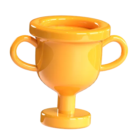 Copa de trofeo  3D Icon