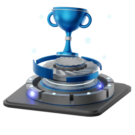 Copa de trofeo  3D Icon