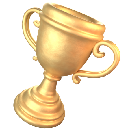 Copa de trofeo  3D Icon