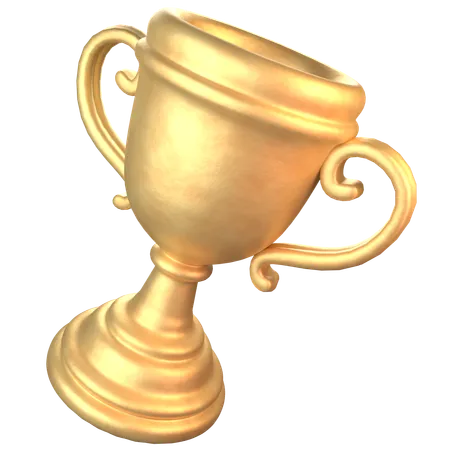 Copa de trofeo  3D Icon