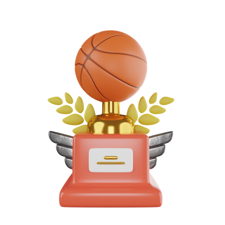 Trofeo de baloncesto  3D Icon