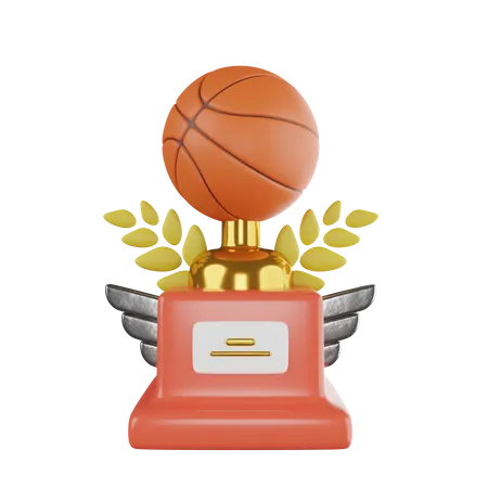 Trofeo de baloncesto  3D Icon