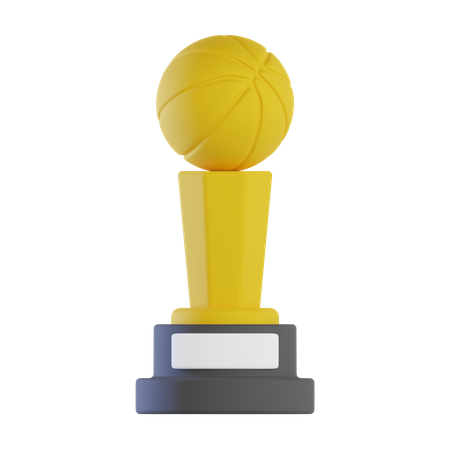 Trofeo de baloncesto  3D Icon