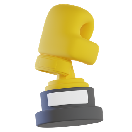 Trofeo de boxeo  3D Icon