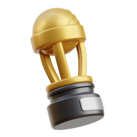 Trofeo de cricket  3D Icon