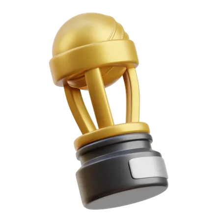 Trofeo de cricket  3D Icon