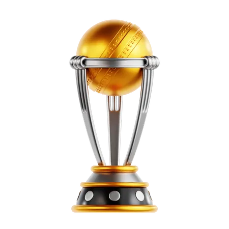Trofeo de cricket  3D Icon