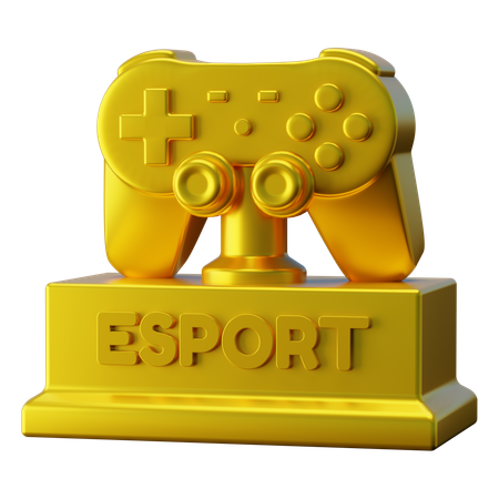 Trofeo de deporte  3D Icon