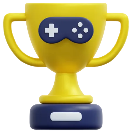 Trofeo de deportes electrónicos  3D Icon