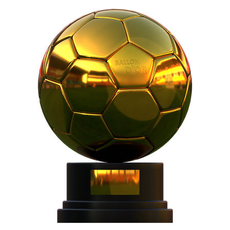Trofeo de futbol  3D Illustration