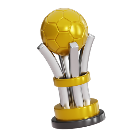 Trofeo de futbol  3D Icon