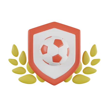 Trofeo de futbol  3D Icon