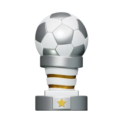 Trofeo de futbol  3D Icon