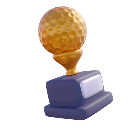 Trofeo de golf  3D Icon