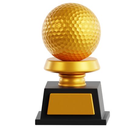 Trofeo de golf  3D Icon