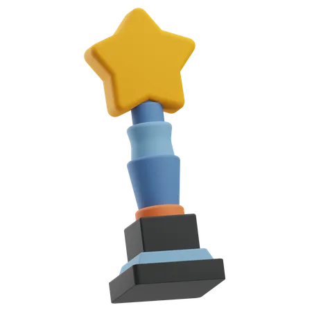 Trofeo de negocios  3D Icon