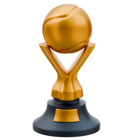 Trofeo de tenis  3D Icon