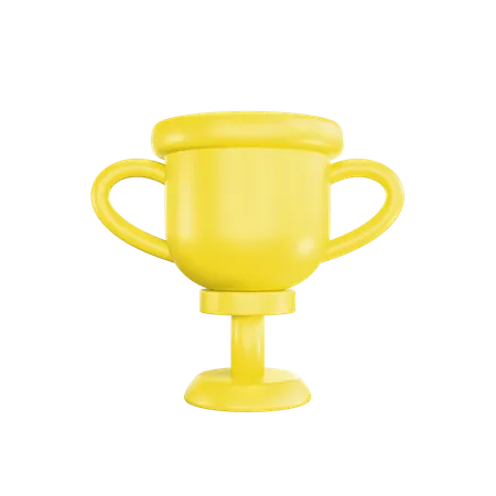 Trofeo de educación  3D Icon