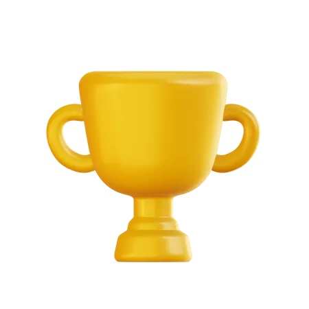 Trofeo de ganadores  3D Icon