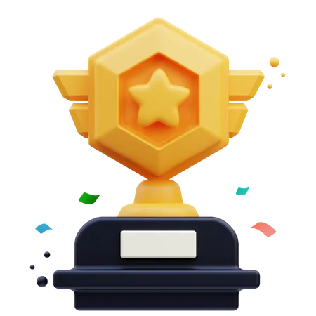 Trofeo del gran premio  3D Icon