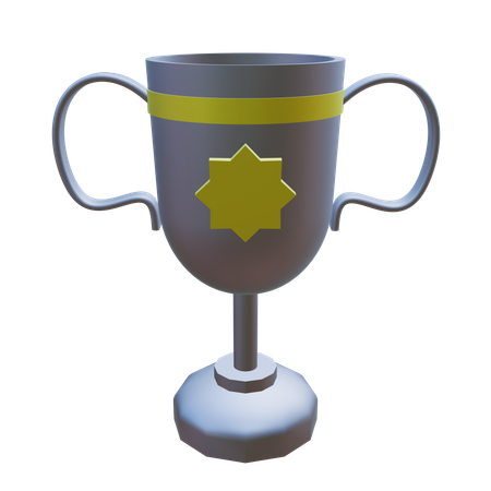 Trofeo de logros  3D Icon