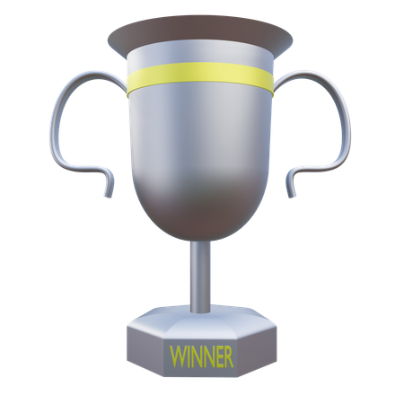 Trofeo de logros  3D Icon