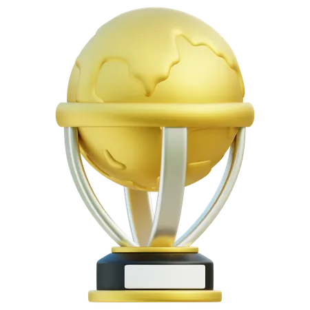 Trofeo de logros  3D Icon