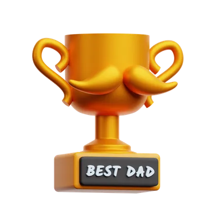 Trofeo al mejor padre  3D Icon