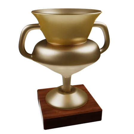 Trofeo sencillo  3D Icon