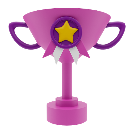 Troféu  3D Illustration