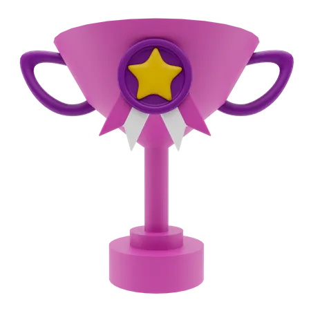 Troféu  3D Illustration