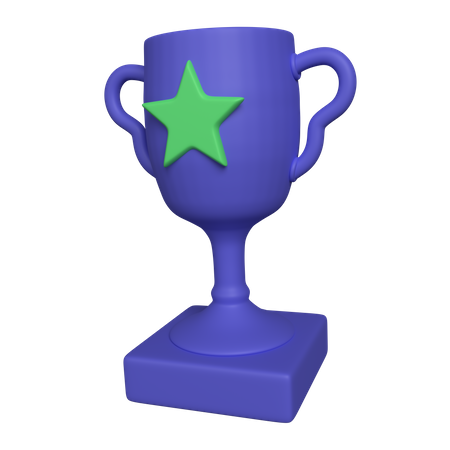 Troféu  3D Illustration