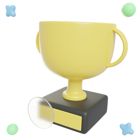 Troféu  3D Illustration