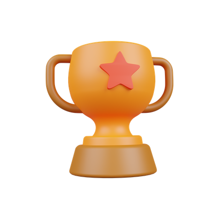 Troféu  3D Illustration