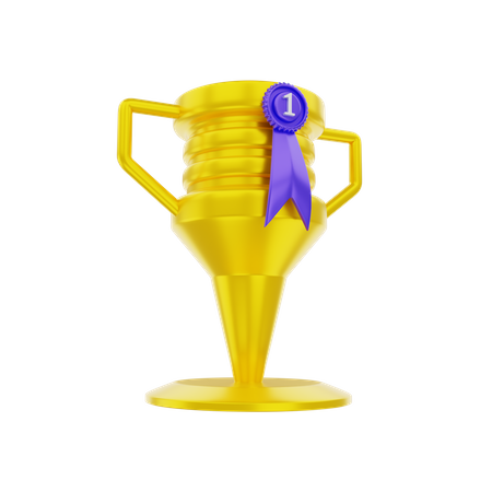 Troféu  3D Illustration