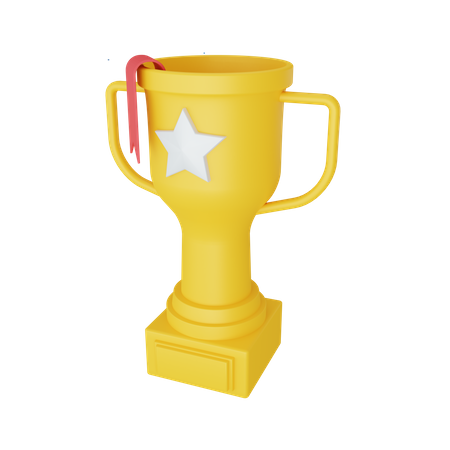 Troféu  3D Illustration