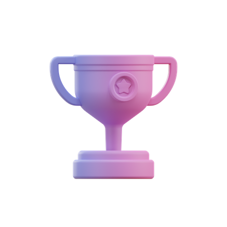 Troféu  3D Illustration