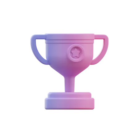 Troféu  3D Illustration