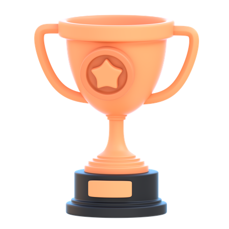 Troféu acadêmico  3D Icon