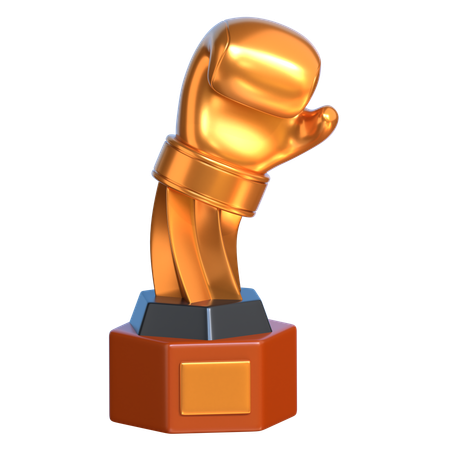 Troféu de boxe  3D Icon