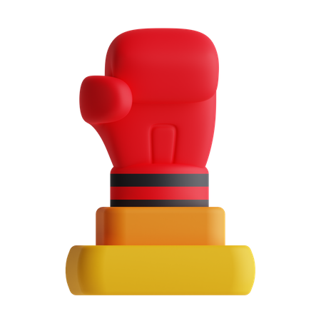 Troféu de boxe  3D Icon