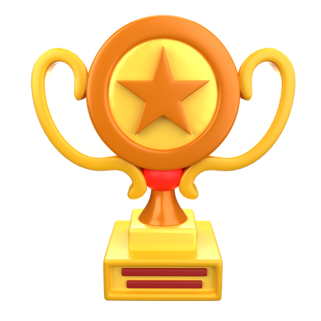 Troféu de campeão  3D Icon