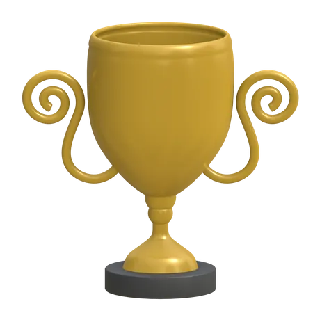 Troféu de campeão  3D Icon