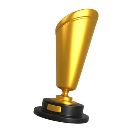 Troféu de campeão  3D Illustration