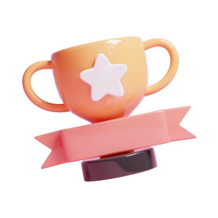 Troféu de campeão  3D Icon