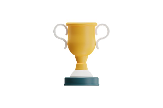 Conquista de troféu  3D Icon