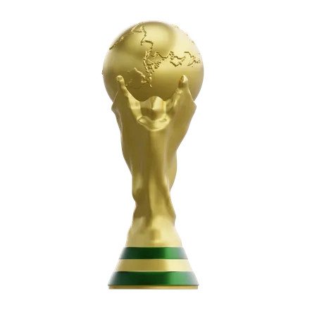 Troféu da copa do mundo  3D Icon