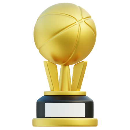 Troféu de basquete  3D Icon